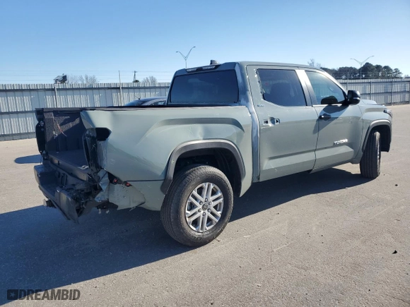 2024 Toyota Tundra 2WD SR5 with VIN 5TFLA5AB8RX037390, listed as a Copart auction lot 87413224 with 7,599 mi miles and Salvage Title. Bid and sale history available at carsss.com. Image 3.