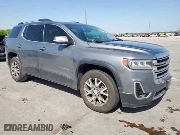2020 GMC Acadia SLT with VIN 1GKKNMLS8LZ198782, listed as a Copart auction lot 52695665 with 118,218 mi miles and Salvage title. Bid and sale history available at DreamBid. Image 4.