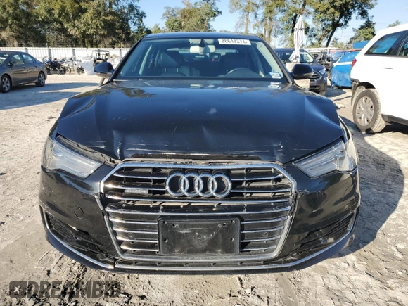 2016 Audi A6 2.0T Premium with VIN WAUFFAFC6GN057751, listed as a Copart auction lot 86647374 with 83,528 mi miles and Salvage Title. Bid and sale history available at carsss.com. Image 5.
