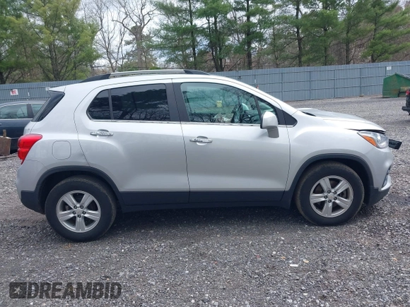 2018 Chevrolet Trax LT with VIN KL7CJLSB3JB639471, listed as a IAAI auction lot 42056140 with 83,017 mi miles and . Bid and sale history available at carsss.com. Image 13.