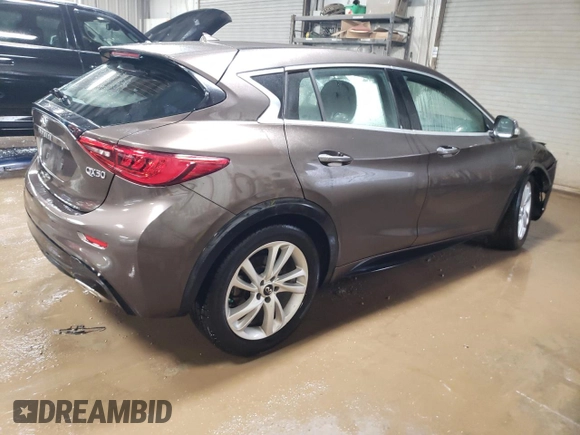 2017 Infiniti QX30 with VIN SJKCH5CP1HA038870, listed as a Copart auction lot 49307075 with 86,060 mi miles and Salvage title. Bid and sale history available at DreamBid. Image 3.