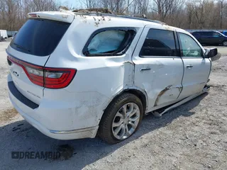 2017 Dodge Durango Citadel with VIN 1C4RDJEG2HC600908, listed as a IAAI auction lot 42066932 with Not provided miles and . Bid and sale history available at DreamBid. Image 4.