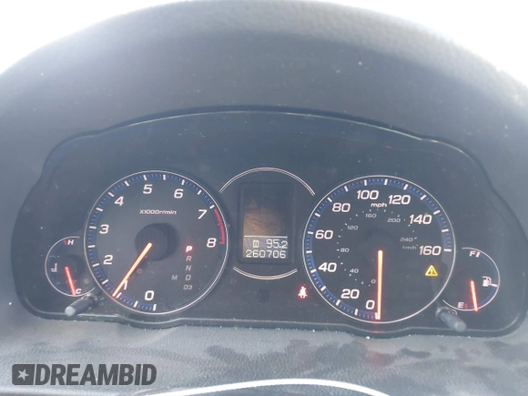 2006 Acura TSX with VIN JH4CL96846C027195, listed as a IAAI auction lot 41834535 with 260,706 mi miles. Bid and sale history available at carsss.com. Image 7.
