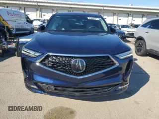 2023 Acura MDX w/Technology Package with VIN 5J8YE1H48PL000596, listed as a Copart auction lot 87833225 with 15,619 mi miles and Salvage Title. Bid and sale history available at carsss.com. Image 5.