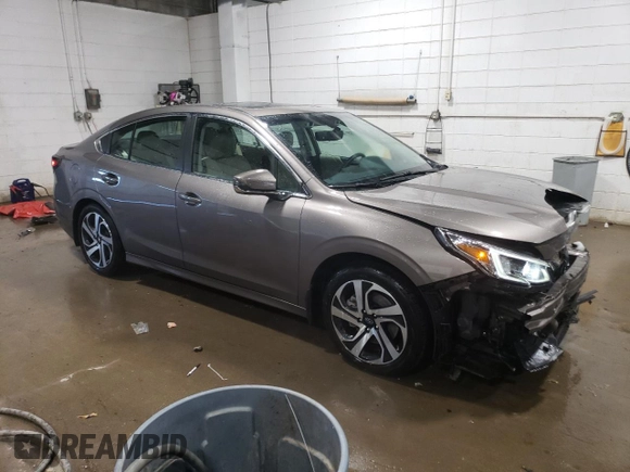 2021 Subaru Legacy Limited XT with VIN 4S3BWGN60M3017916, listed as a Copart auction lot 82842684 with 23,149 mi miles and Salvage title. Bid and sale history available at DreamBid. Image 4.