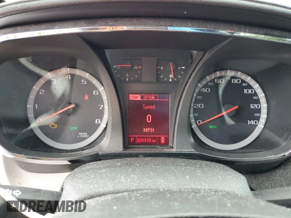2013 GMC Terrain SLE with VIN 2GKFLTEK1D6140377, listed as a Copart auction lot 56374195 with 86,430 mi miles and Clean Title. Bid and sale history available at DreamBid. Image 9.