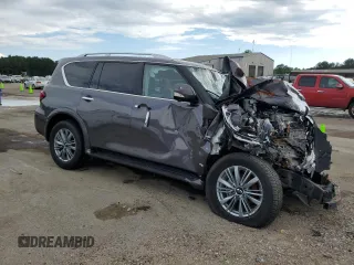 2024 Infiniti QX80 Luxe z VIN JN8AZ2AE7R9329825, wystawiony jako Copart lot #58100115 z przebiegiem Nie podano mil oraz Nie do naprawy • Non repairable. Historia ofert i sprzedaży dostępna na DreamBid. Obrazek 4.