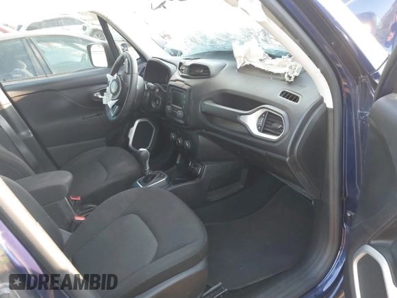 2020 Jeep Renegade Sport with VIN ZACNJAAB5LPM05727, listed as a IAAI auction lot 40515936 with Not Provided miles and . Bid and sale history available at carsss.com. Image 5.