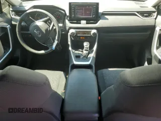 2019 Toyota RAV4 XLE with VIN JTMP1RFVXKD021338, listed as a Copart auction lot 52578515 with 41,327 mi miles and Salvage Title. Bid and sale history available at DreamBid. Image 8.