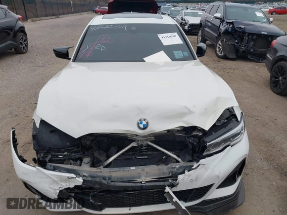 2020 BMW 3 Series M340i with VIN WBA5U7C0XLA232275, listed as a IAAI auction lot 41210369 with 56,220 mi miles and . Bid and sale history available at DreamBid. Image 12.