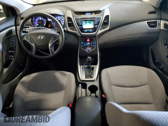2016 Hyundai Elantra SE with VIN 5NPDH4AE4GH704131, listed as a Copart auction lot 60985065 with 88,682 mi miles and Salvage title. Bid and sale history available at DreamBid. Image 8.