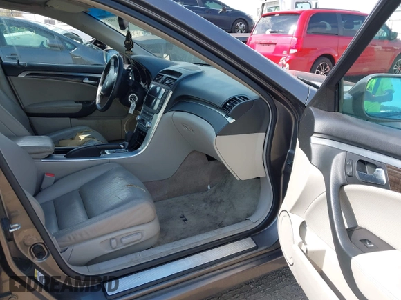 2008 Acura TL with VIN 19UUA66208A053704, listed as a IAAI auction lot 42133005 with 143,019 mi miles. Bid and sale history available at carsss.com. Image 5.