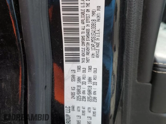 2014 Jeep Cherokee Limited z VIN 1C4PJMDS1EW133918, wystawiony jako Copart lot #55313535 z przebiegiem 141 988 mil mil oraz Szkoda całkowita • Salvage title. Historia ofert i sprzedaży dostępna na DreamBid. Obrazek 13.