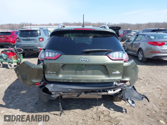 2019 Jeep Cherokee Latitude Plus with VIN 1C4PJMLB8KD146917, listed as a IAAI auction lot 41764434 with 108,104 mi miles and . Bid and sale history available at carsss.com. Image 16.