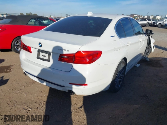 2019 BMW 5 Series 530e with VIN WBAJA9C59KB393045, listed as a IAAI auction lot 40994533 with 64,070 mi miles and . Bid and sale history available at DreamBid. Image 4.