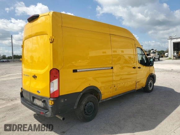 2023 Ford Transit Cargo with VIN 1FTBR1X81PKA74025, listed as a Copart auction lot 66054085 with 48,053 mi miles and Salvage title. Bid and sale history available at DreamBid. Image 3.