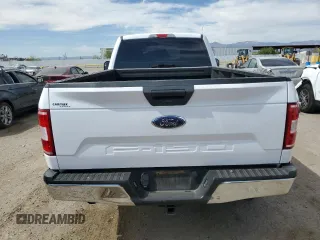 2020 Ford F-150 XL with VIN 1FTMF1CB7LKE65094, listed as a Copart auction lot 54452855 with 32,865 mi miles and Salvage Title. Bid and sale history available at carsss.com. Image 6.