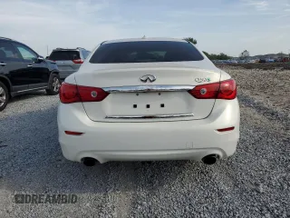 2014 Infiniti Q50 Hybrid Sport with VIN JN1AV7AP0EM692306, listed as a Copart auction lot 53861025 with 83,452 mi miles and Clean Title. Bid and sale history available at carsss.com. Image 6.