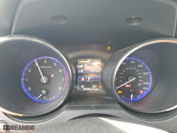 2015 Subaru Legacy 2.5i Premium with VIN 4S3BNAC61F3071893, listed as a Copart auction lot 49608105 with 95,617 mi miles and Salvage Title. Bid and sale history available at carsss.com. Image 9.