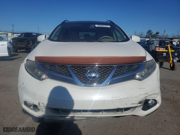 2012 Nissan Murano LE with VIN JN8AZ1MW6CW210025, listed as a Copart auction lot 50890535 with 56,654 mi miles and Salvage Title. Bid and sale history available at carsss.com. Image 5.