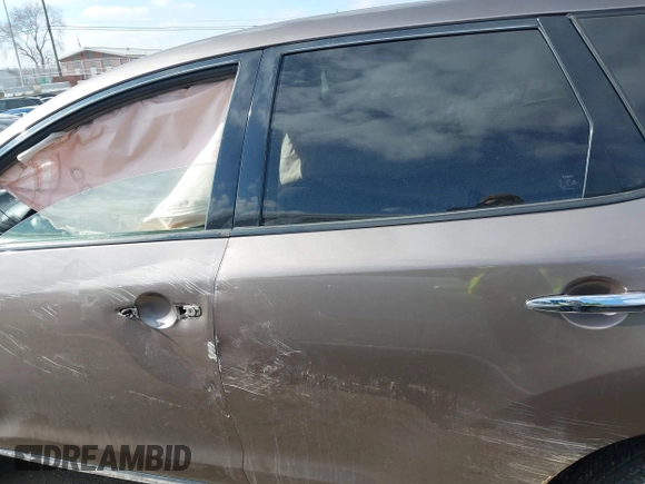 2014 Nissan Murano SV with VIN JN8AZ1MU4EW408491, listed as a IAAI auction lot 38418086 with 161,373 mi miles and . Bid and sale history available at DreamBid. Image 14.