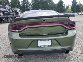 2021 Dodge Charger R/T with VIN 2C3CDXCT6MH553452, listed as a Copart auction lot 63240035 with Not provided miles and Salvage title. Bid and sale history available at DreamBid. Image 6.