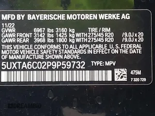 2023 BMW X5 xDrive45e z VIN 5UXTA6C02P9P59732, wystawiony jako IAAI lot #40713343 z przebiegiem Nie podano mil oraz . Historia ofert i sprzedaży dostępna na DreamBid. Obrazek 9.