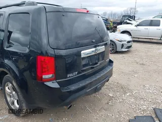 2012 Honda Pilot EX-L with VIN 5FNYF4H69CB076534, listed as a IAAI auction lot 41853158 with 189,003 mi miles. Bid and sale history available at carsss.com. Image 3.