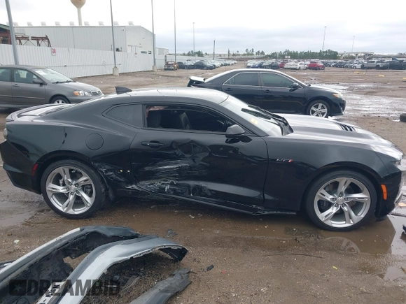 2023 Chevrolet Camaro LT1 with VIN 1G1FF1R74P0149223, listed as a IAAI auction lot 41308994 with 9,718 mi miles and . Bid and sale history available at DreamBid. Image 12.