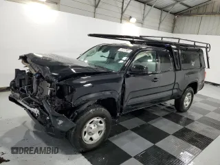 2023 Toyota Tacoma SR z VIN 3TYRZ5CN2PT029559, wystawiony jako Copart lot #43654215 z przebiegiem 7 991 mil mil oraz Szkoda całkowita • Salvage title. Historia ofert i sprzedaży dostępna na DreamBid. Obrazek 1.