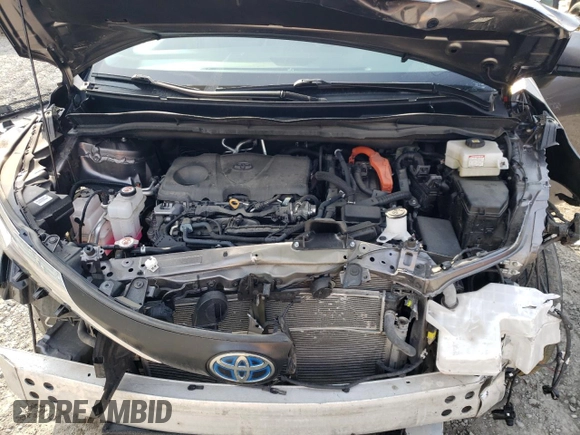 2023 Toyota Sienna XLE with VIN 5TDJSKFC2PS099326, listed as a Copart auction lot 48634035 with 28,081 mi miles and Salvage Title. Bid and sale history available at carsss.com. Image 12.