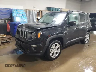 2022 Jeep Renegade Limited z VIN ZACNJDD15NPN49401, wystawiony jako Copart lot #87047184 z przebiegiem 15 165 mil mil oraz Szkoda całkowita • Salvage title. Historia ofert i sprzedaży dostępna na DreamBid. Obrazek 1.