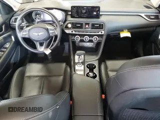 2023 Genesis G70 2.0T with VIN KMTG34TA8PU128993, listed as a Copart auction lot 72063714 with 24,629 mi miles and Clean Title. Bid and sale history available at DreamBid. Image 8.