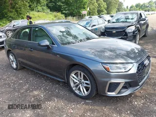 2020 Audi A4 Premium with VIN WAUDNAF43LA045383, listed as a IAAI auction lot 42793559 with 41,797 mi miles and . Bid and sale history available at DreamBid. Image 1.