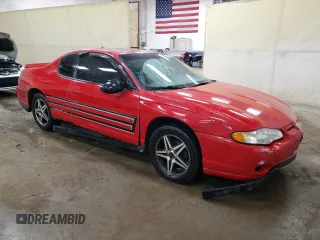 2004 Chevrolet Monte Carlo SS Supercharged with VIN 2G1WZ121149350351, listed as a Copart auction lot 52206955 with 198,245 mi miles and Clean Title. Bid and sale history available at carsss.com. Image 4.