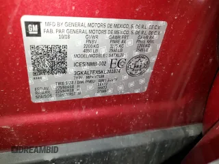 2019 GMC Terrain SLE with VIN 3GKALTEX5KL201874, listed as a Copart auction lot 45279715 with 112,892 mi miles and Salvage Title. Bid and sale history available at carsss.com. Image 13.