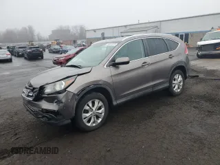 2012 Honda CR-V EX-L with VIN 5J6RM4H7XCL070400, listed as a Copart auction lot 50813225 with 161,291 mi miles and Salvage Title. Bid and sale history available at carsss.com. Image 1.