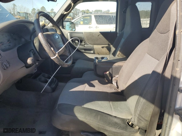 2003 Ford Ranger XL Fleet with VIN 1FTYR44V33TA13706, listed as a Copart auction lot 43870445 with 135,287 mi miles and Clean Title. Bid and sale history available at carsss.com. Image 7.