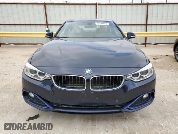 2017 BMW 4 Series 430i with VIN WBA4R7C52HK895575, listed as a Copart auction lot 55348865 with 57,288 mi miles and Clean Title. Bid and sale history available at DreamBid. Image 5.