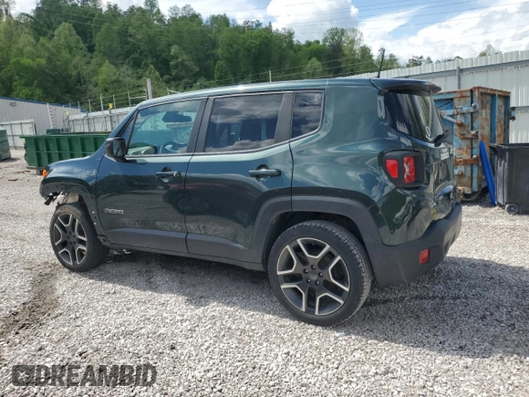 2021 Jeep Renegade Sport z VIN ZACNJDAB1MPM54636, wystawiony jako Copart lot #54333225 z przebiegiem 80 014 mil mil oraz Szkoda całkowita • Salvage title. Historia ofert i sprzedaży dostępna na DreamBid. Obrazek 2.