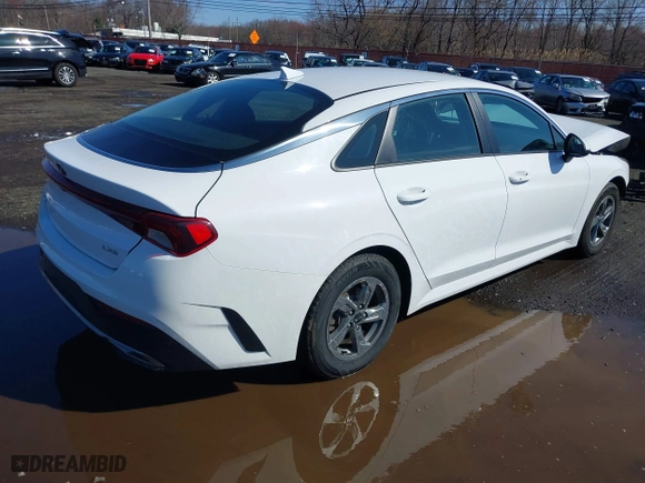 2021 Kia K5 LXS with VIN 5XXG14J26MG045287, listed as a IAAI auction lot 41851385 with 66,431 mi miles. Bid and sale history available at carsss.com. Image 4.