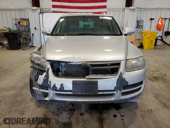 2007 Volkswagen Touareg V6 with VIN WVGZE77L87D050323, listed as a Copart auction lot 46197765 with 171,066 mi miles and Clean Title. Bid and sale history available at DreamBid. Image 5.