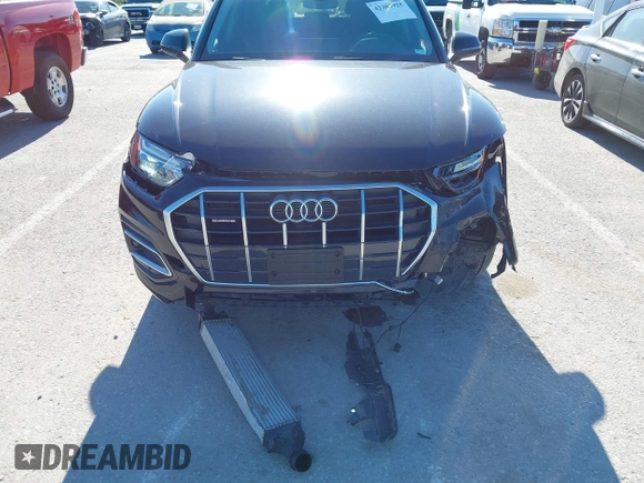 2021 Audi Q5 Premium z VIN WA1AAAFY9M2076387, wystawiony jako IAAI lot #42303925 z przebiegiem 46 954 mil mil oraz . Historia ofert i sprzedaży dostępna na DreamBid. Obrazek 6.