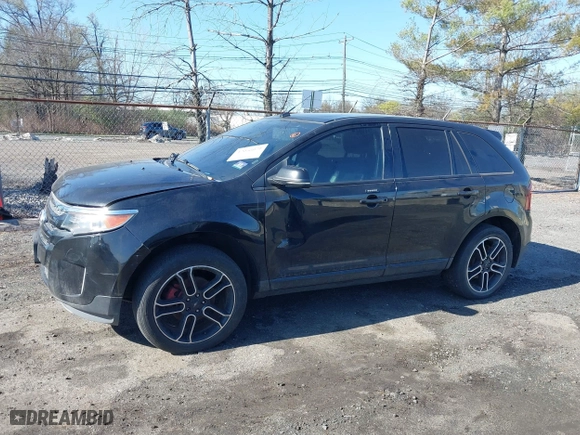 2013 Ford Edge SEL with VIN 2FMDK4JC3DBC20325, listed as a IAAI auction lot 42056079 with 154,103 mi miles. Bid and sale history available at carsss.com. Image 14.
