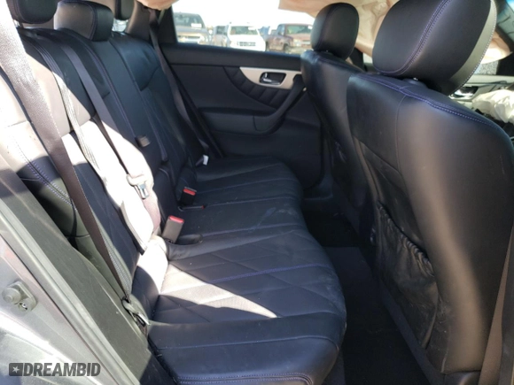 2017 Infiniti QX70 with VIN JN8CS1MW5HM413066, listed as a Copart auction lot 47482934 with 53,977 mi miles. Bid and sale history available at carsss.com. Image 11.