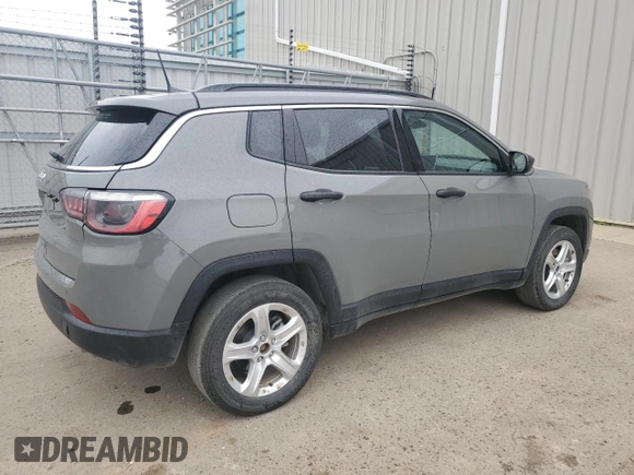 2024 Jeep Compass Sport с VIN 3C4NJDAN3RT598007, выставлен на аукционе Copart как лот 60638835 с пробегом 45 677 миль миль и Чистый • Clean title. История ставок и продаж доступна на DreamBid. Изображение 3.