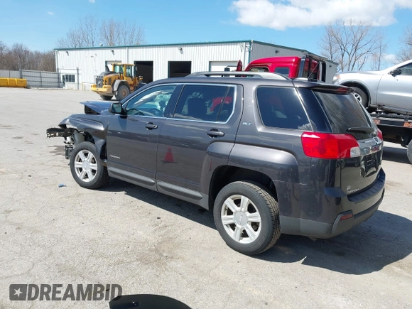 2015 GMC Terrain SLT z VIN 2GKFLXEK8F6433297, wystawiony jako IAAI lot #42055519 z przebiegiem 142 314 mil mil oraz . Historia ofert i sprzedaży dostępna na DreamBid. Obrazek 3.