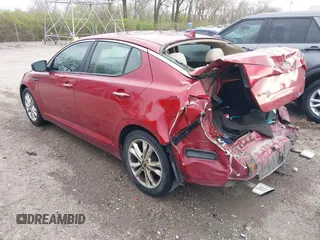 2011 Kia Optima EX with VIN KNAGN4A7XB5069820, listed as a IAAI auction lot 41961516 with 106,325 mi miles and . Bid and sale history available at carsss.com. Image 3.