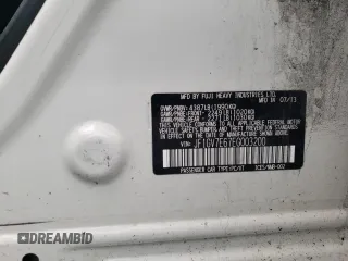 2014 Subaru WRX WRX with VIN JF1GV7E67EG003200, listed as a Copart auction lot 57159925 with 114,816 mi miles and Clean title. Bid and sale history available at DreamBid. Image 13.