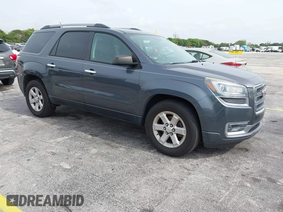 2014 GMC Acadia SLE with VIN 1GKKRPKD9EJ111160, listed as a IAAI auction lot 42614852 with 180,656 mi miles and . Bid and sale history available at DreamBid. Image 1.